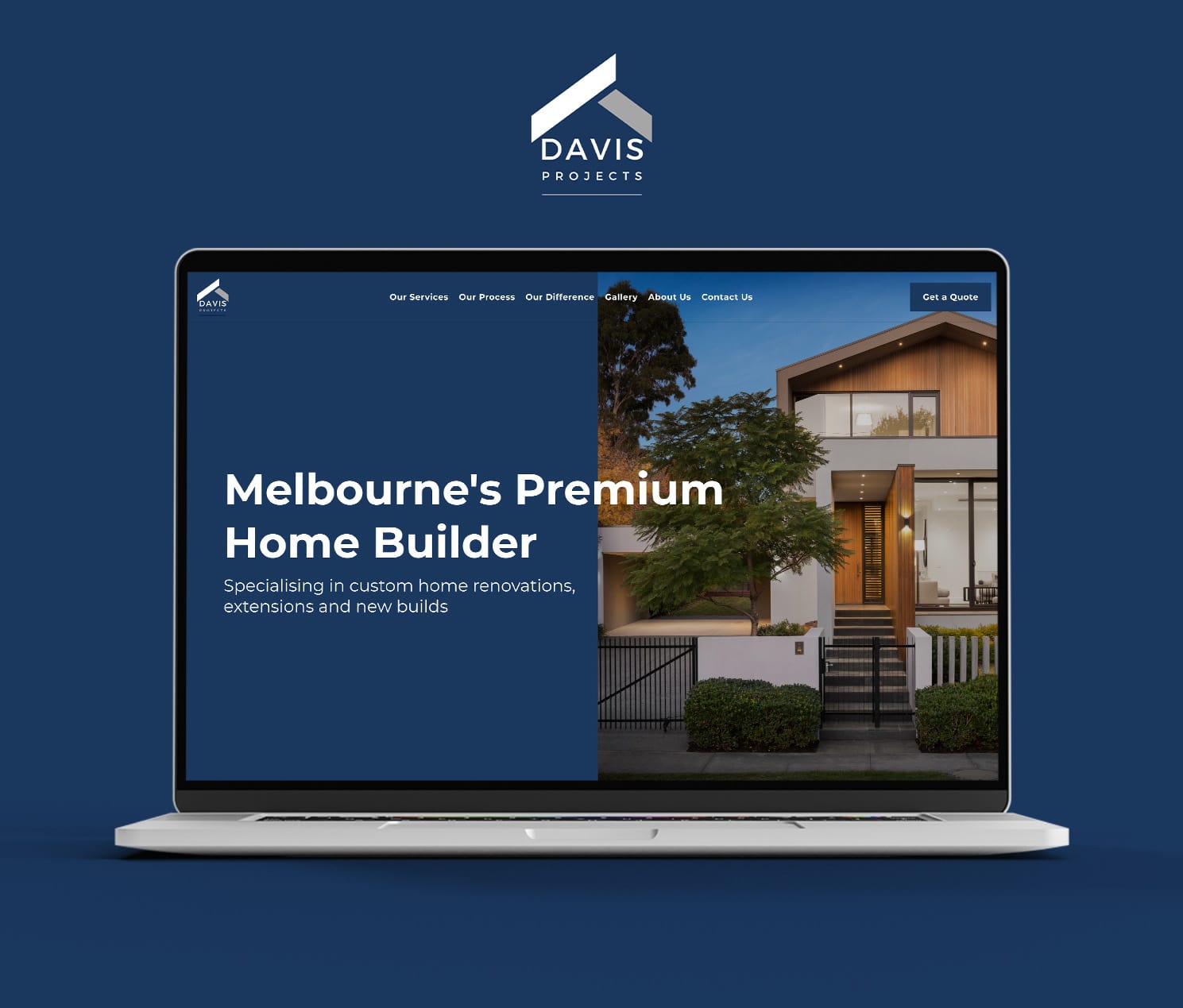 Davis Projects - UI/UX design thumbnail