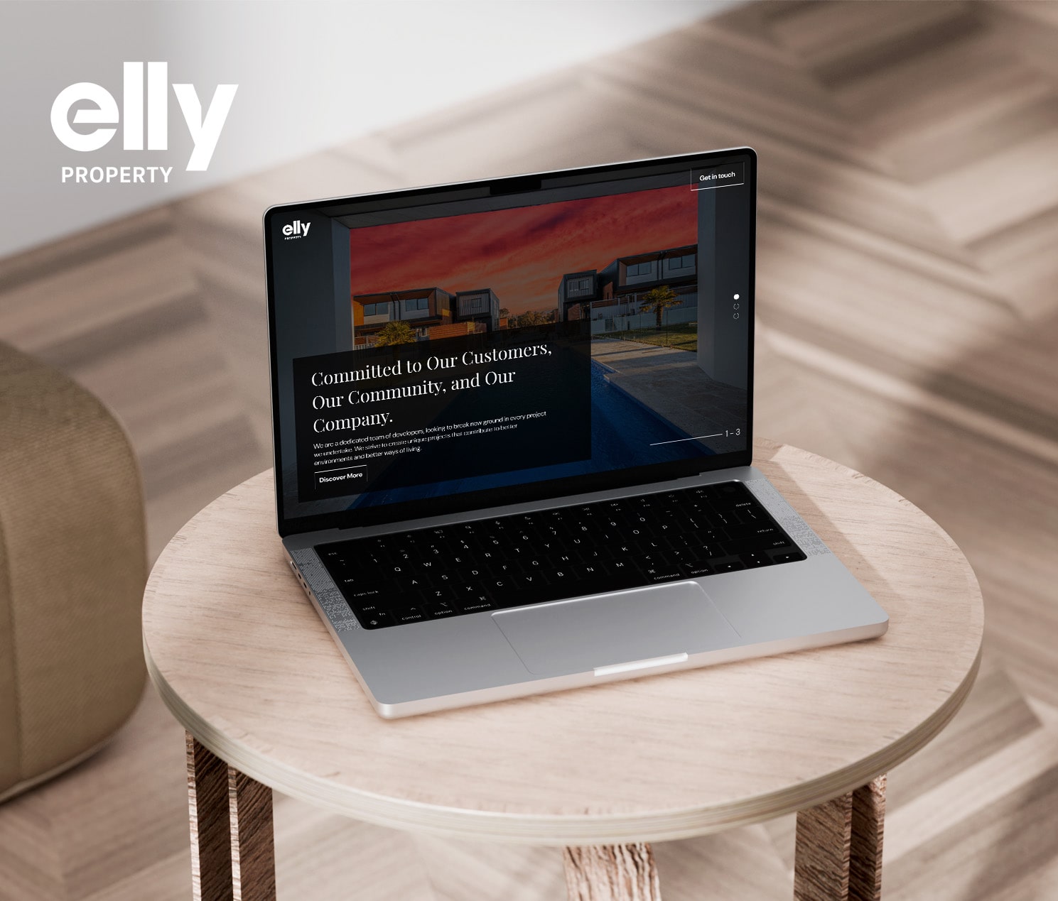 Elly Property - UI/UX design thumbnail