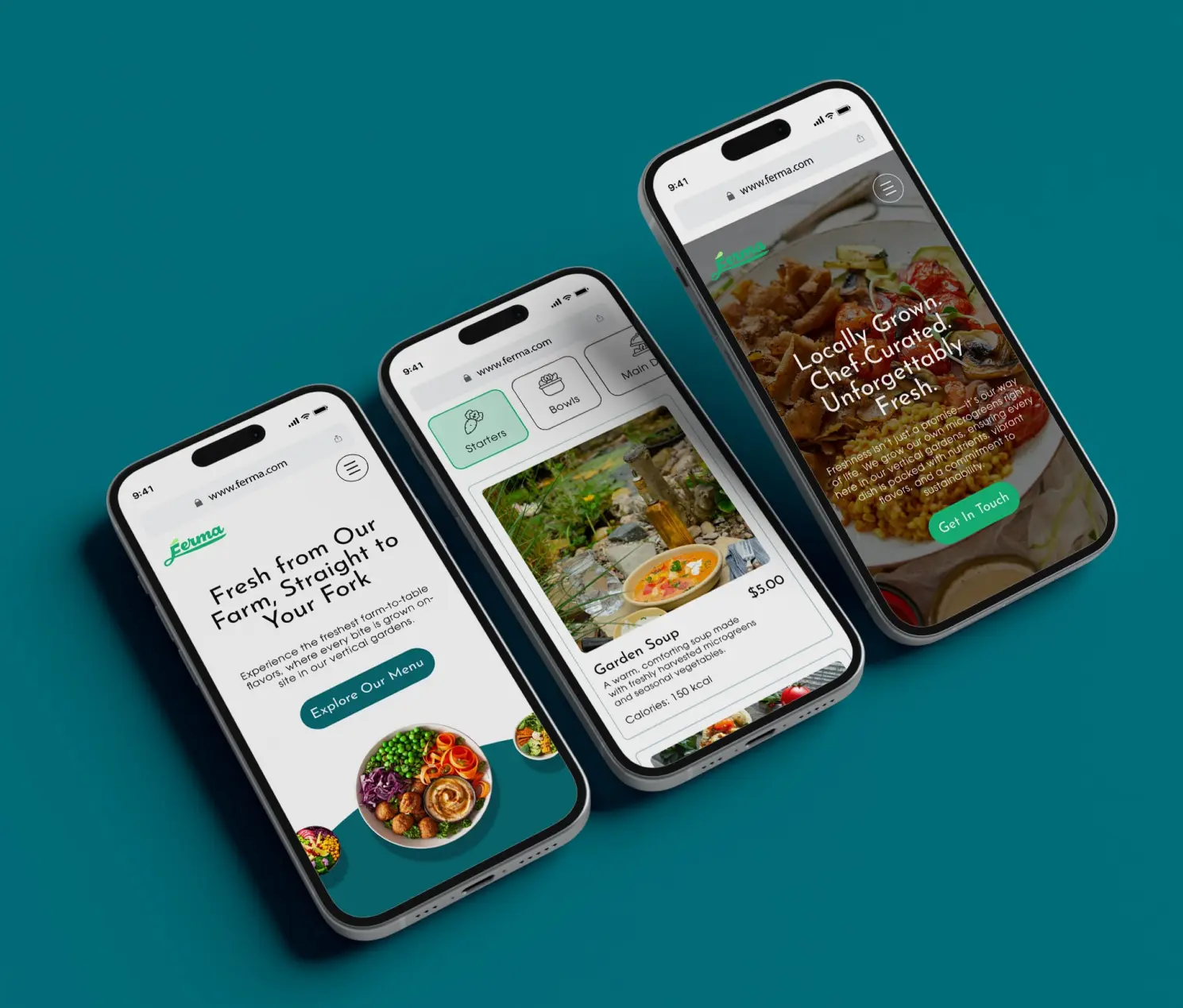 Ferma - UI/UX design thumbnail