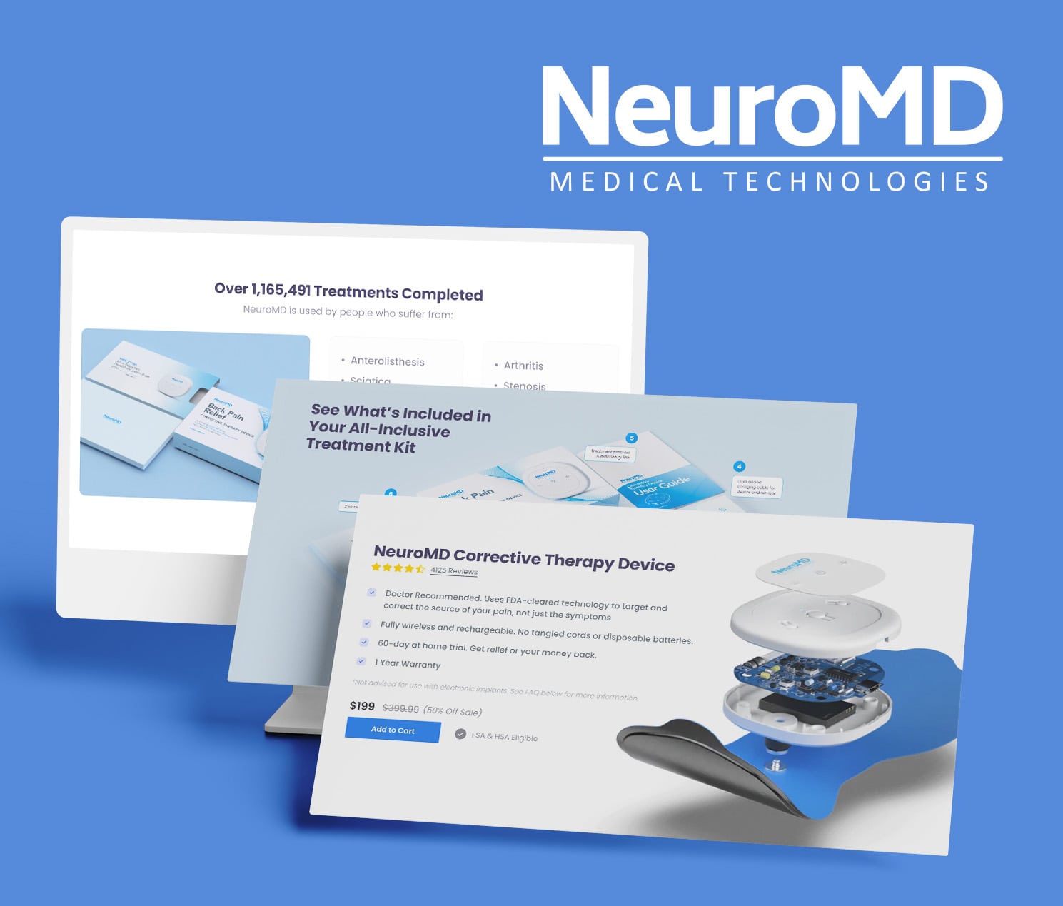 NeuroMD - UI/UX design thumbnail