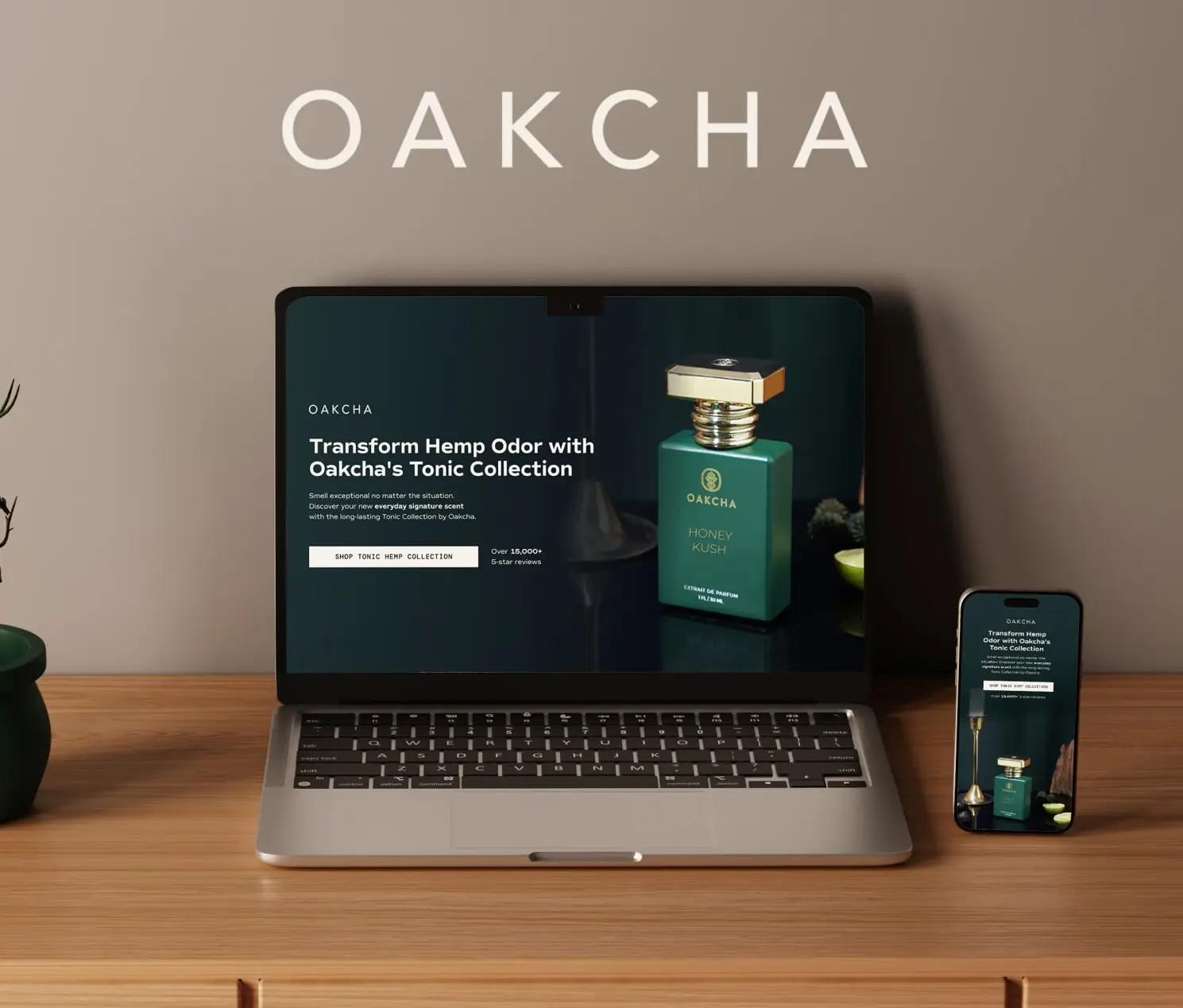 Oakcha - UI/UX design thumbnail
