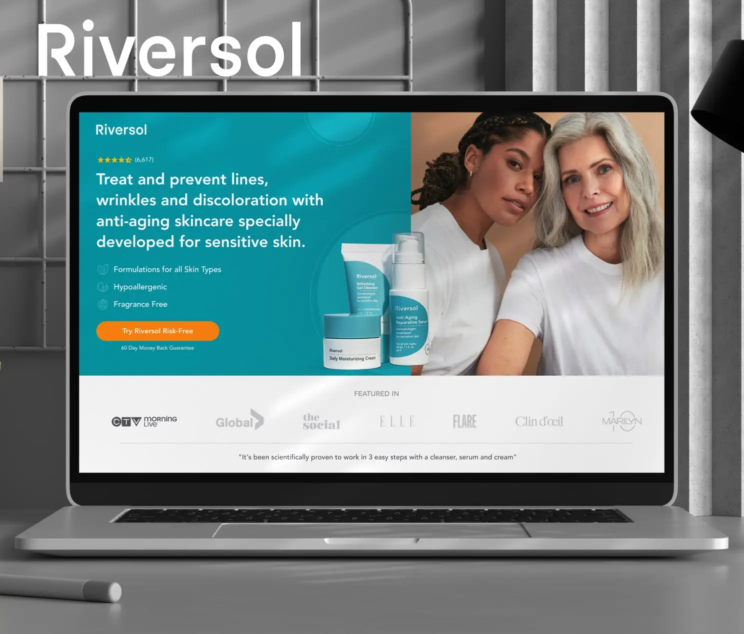 Riversol - UI/UX design thumbnail
