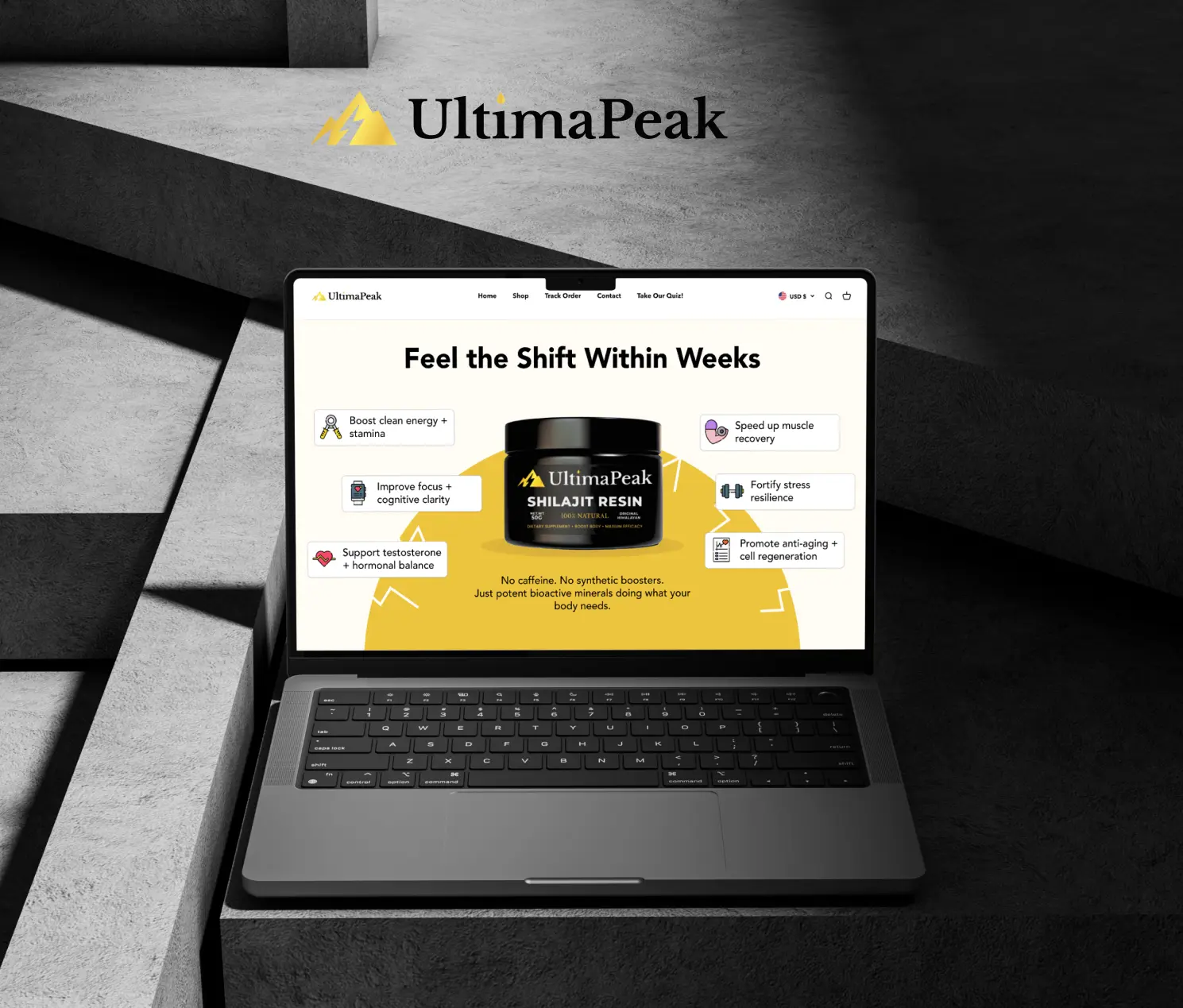 UltimaPeak- UI/UX design thumbnail