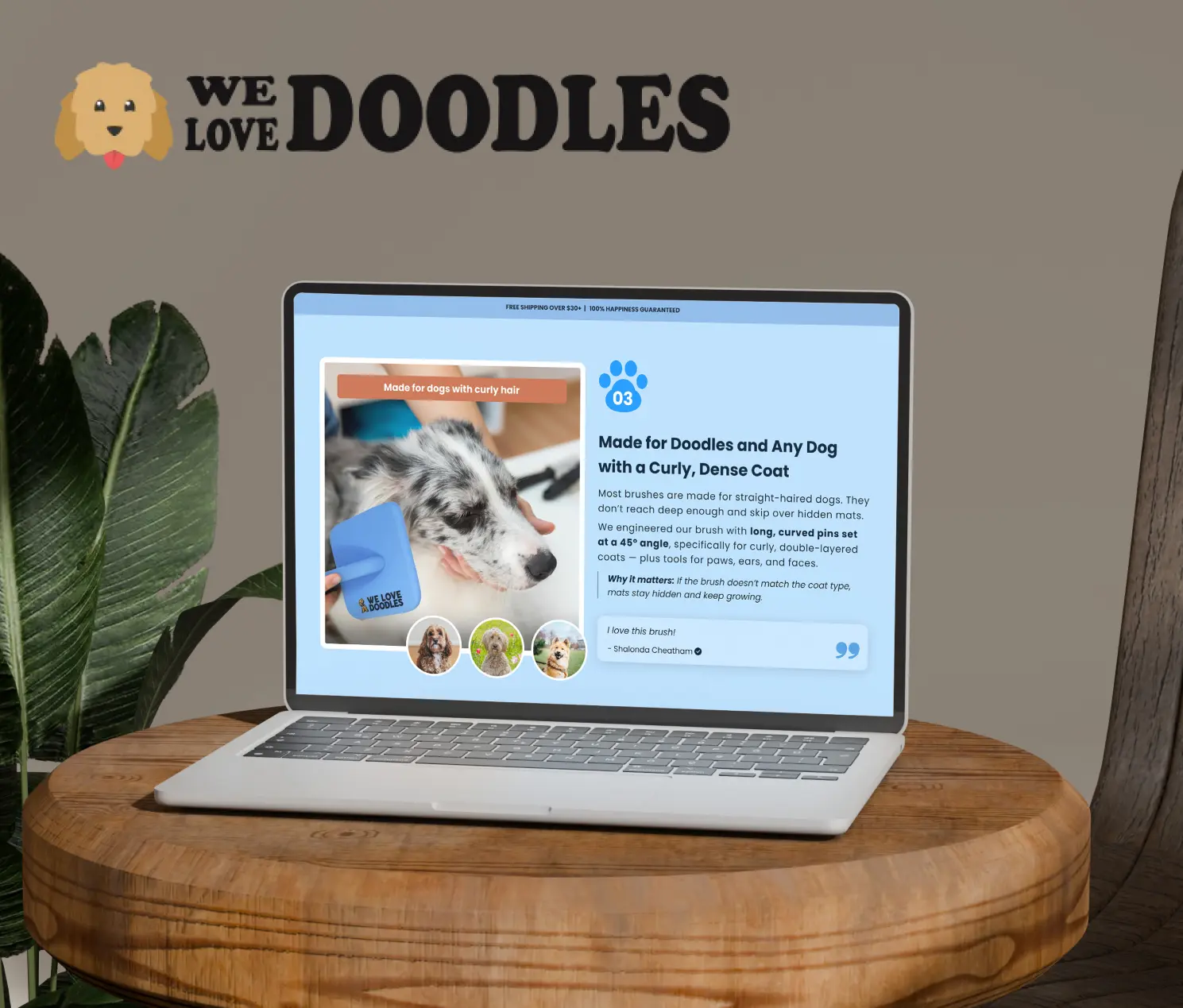 We Love Doodles - UI/UX design thumbnail